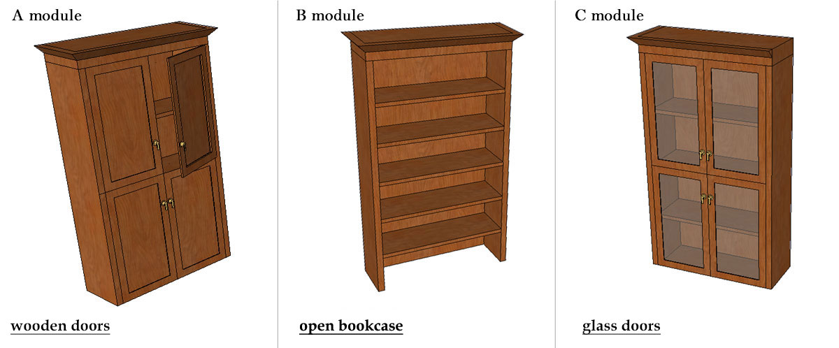 Made To Measure Bespoke Bookcase Design Service